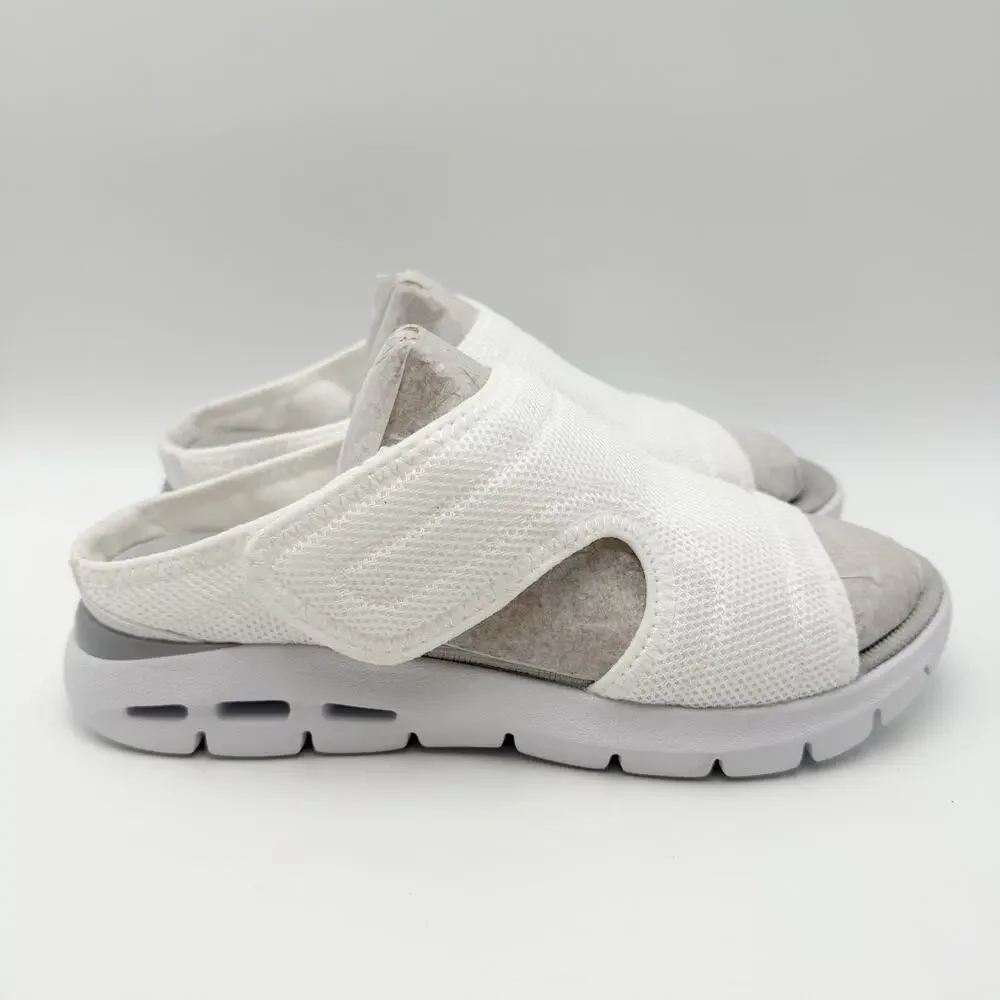 Easy Spirit Womens Taniya Sandals US 8.5 Wide White Knit EUC